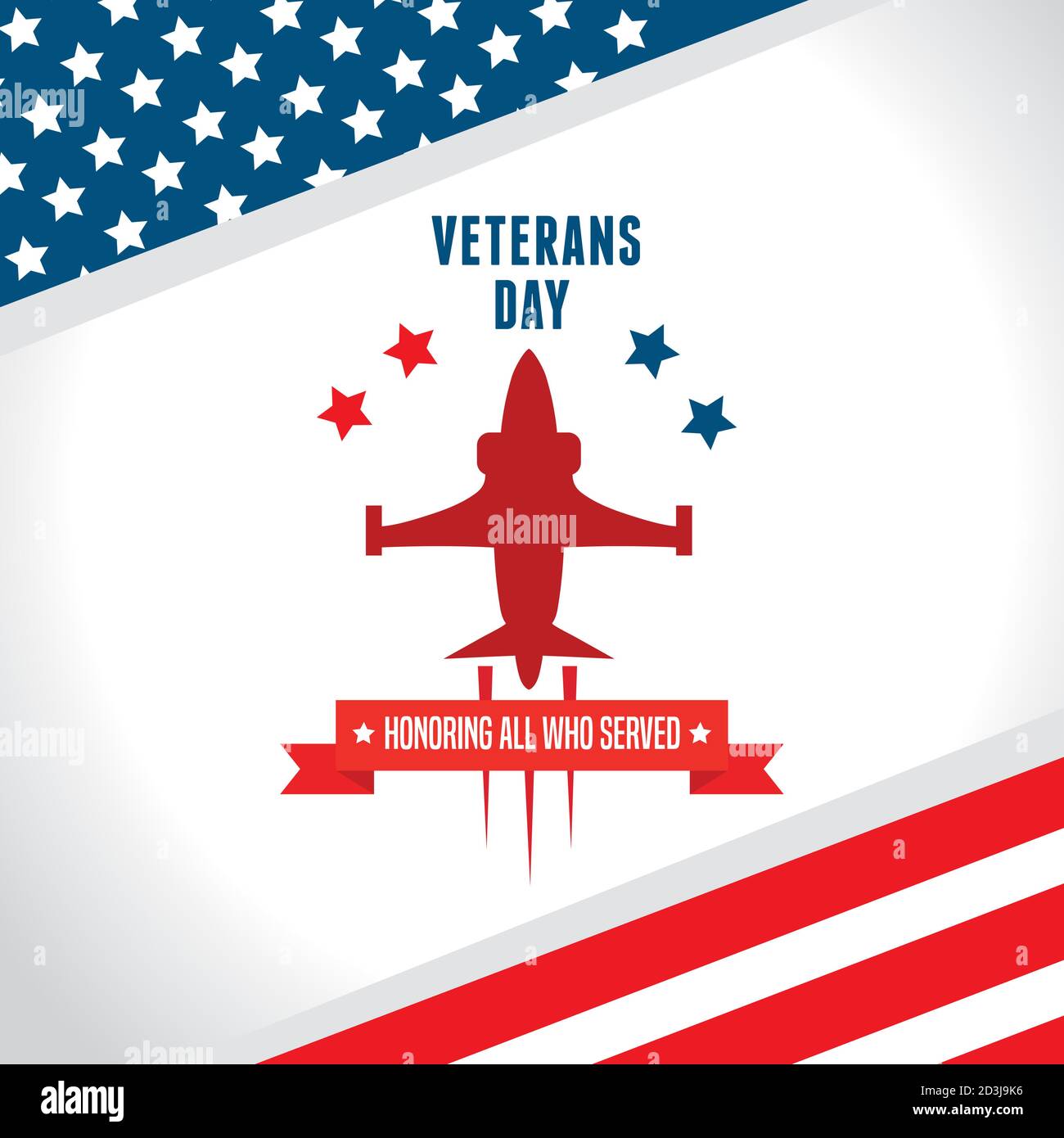 Veterans day jet