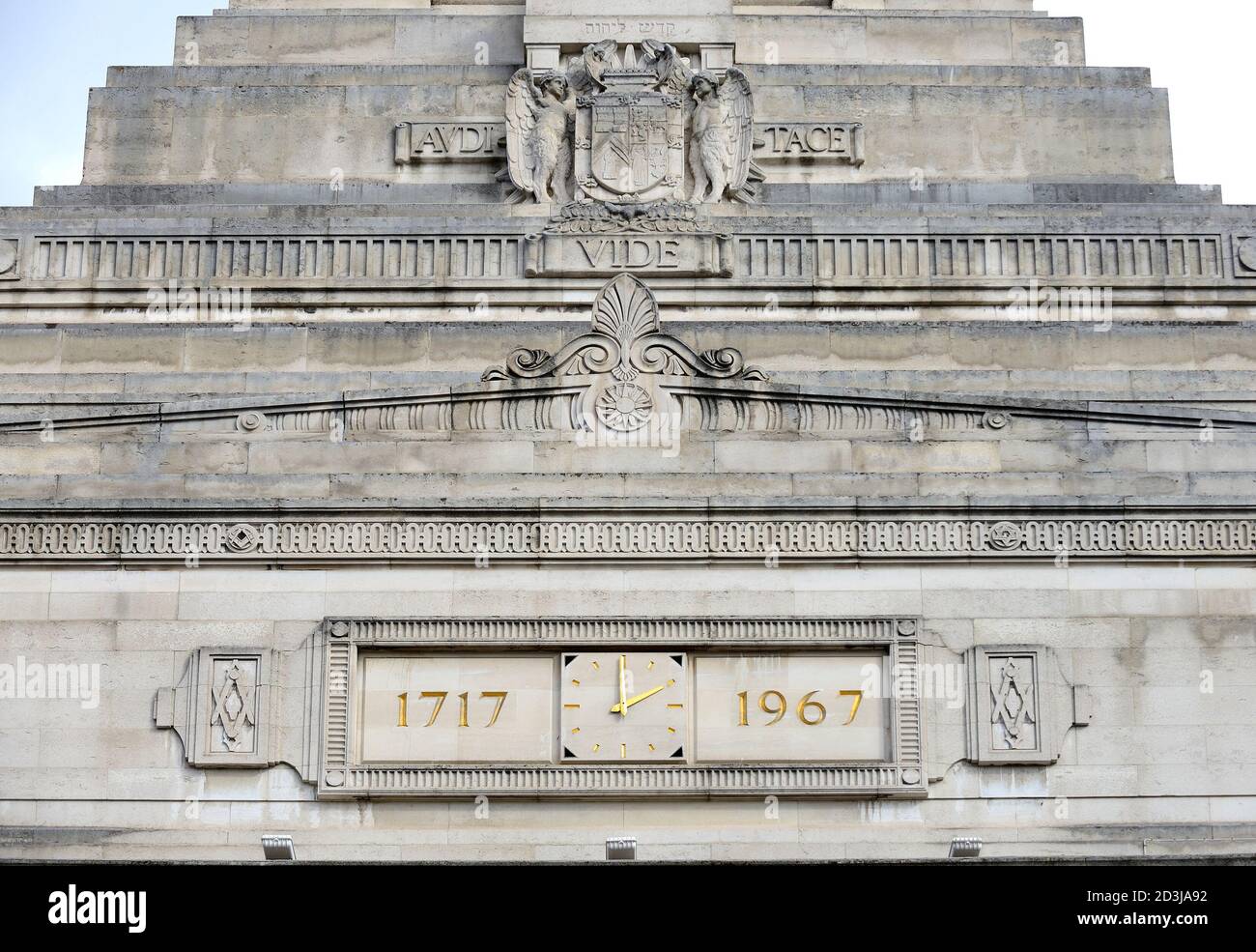 London, England, UK. Freemasons' Hall (HQ of the United Grand Lodge of England and the Supreme Grand Chapter of Royal Arch Masons of England. Great Qu Stock Photo