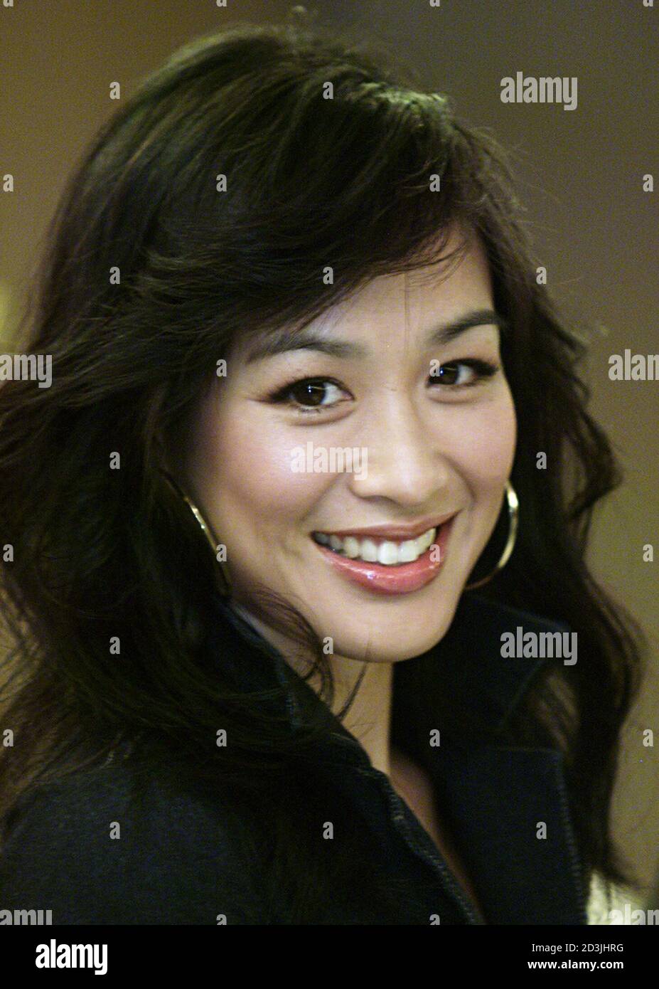 Canadian-born Hong Kong actress Christy Chung poses for the