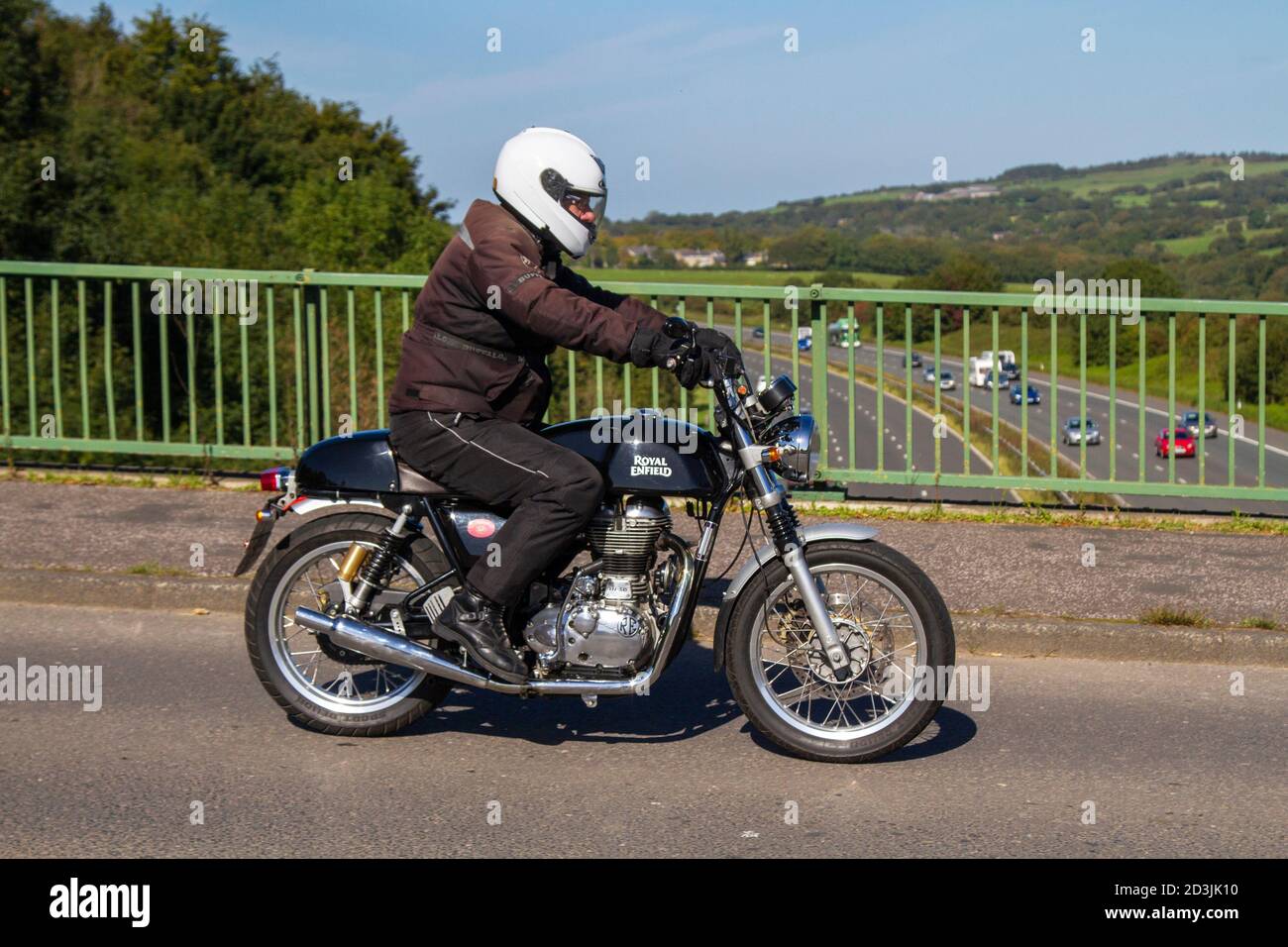 2015 Royal Enfield Continental GT; Motorbike rider; two wheeled ...