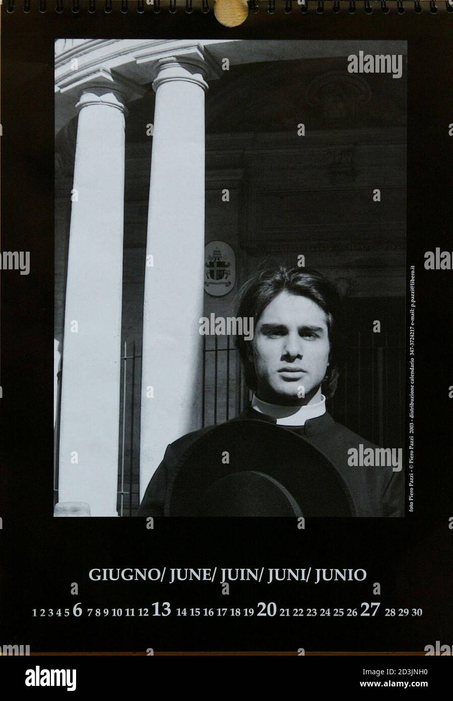 A reproduction photograph released on April 21, 2003 shows Mr June in
