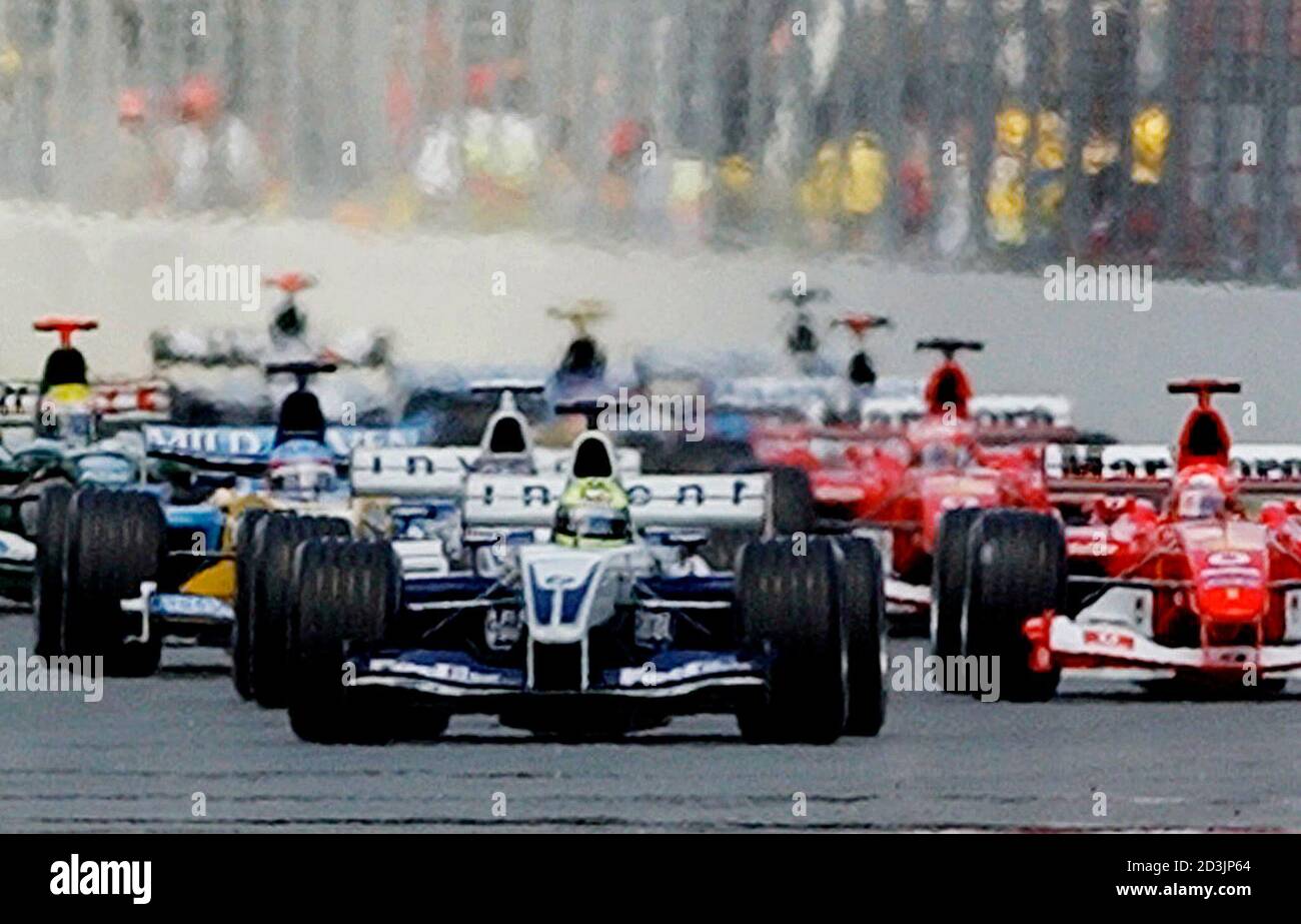Formula One Race Car From Behind High Resolution Stock Photography and  Images - Alamy