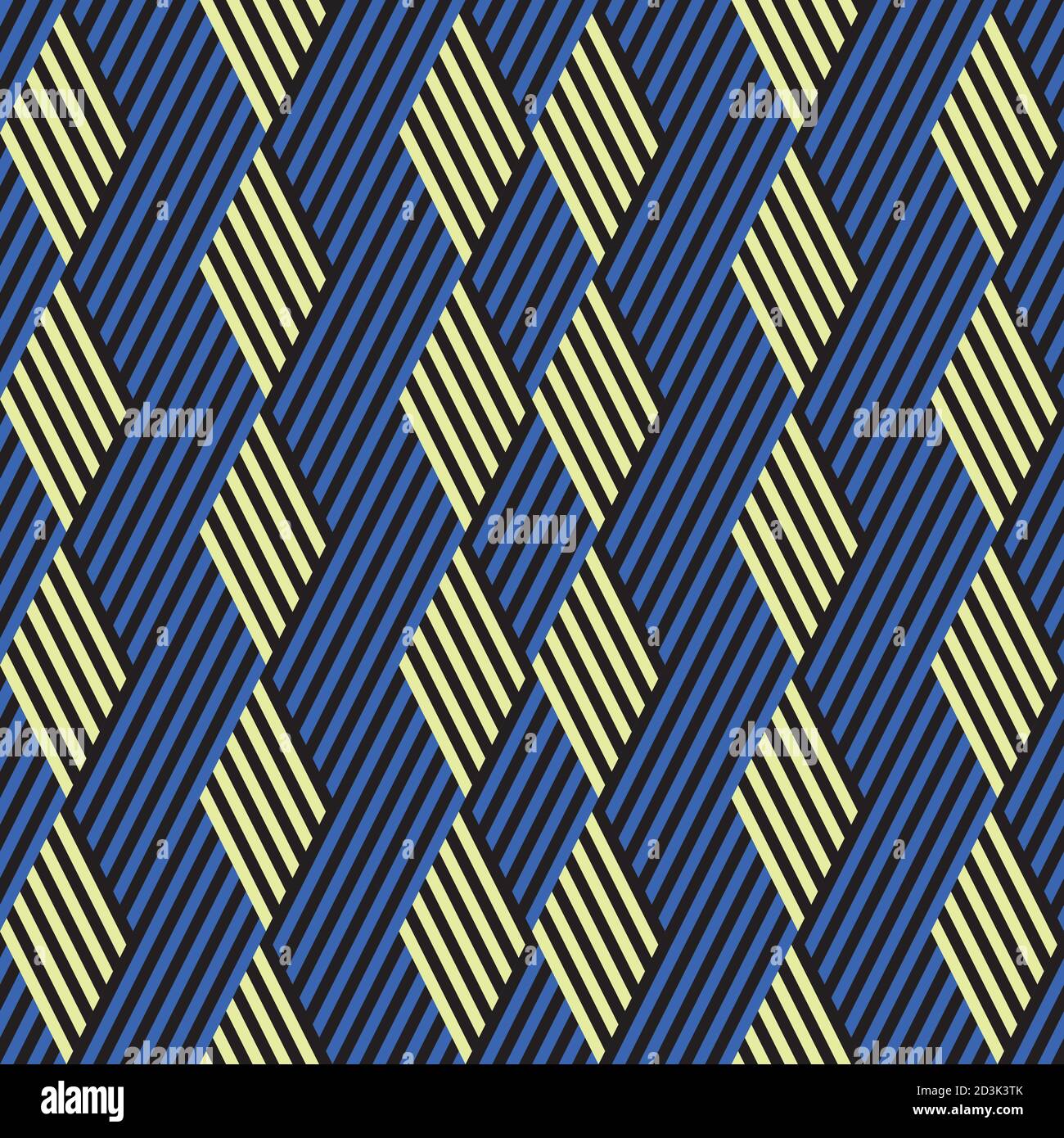 Seamless pattern with oblique colored segments Stock Vector