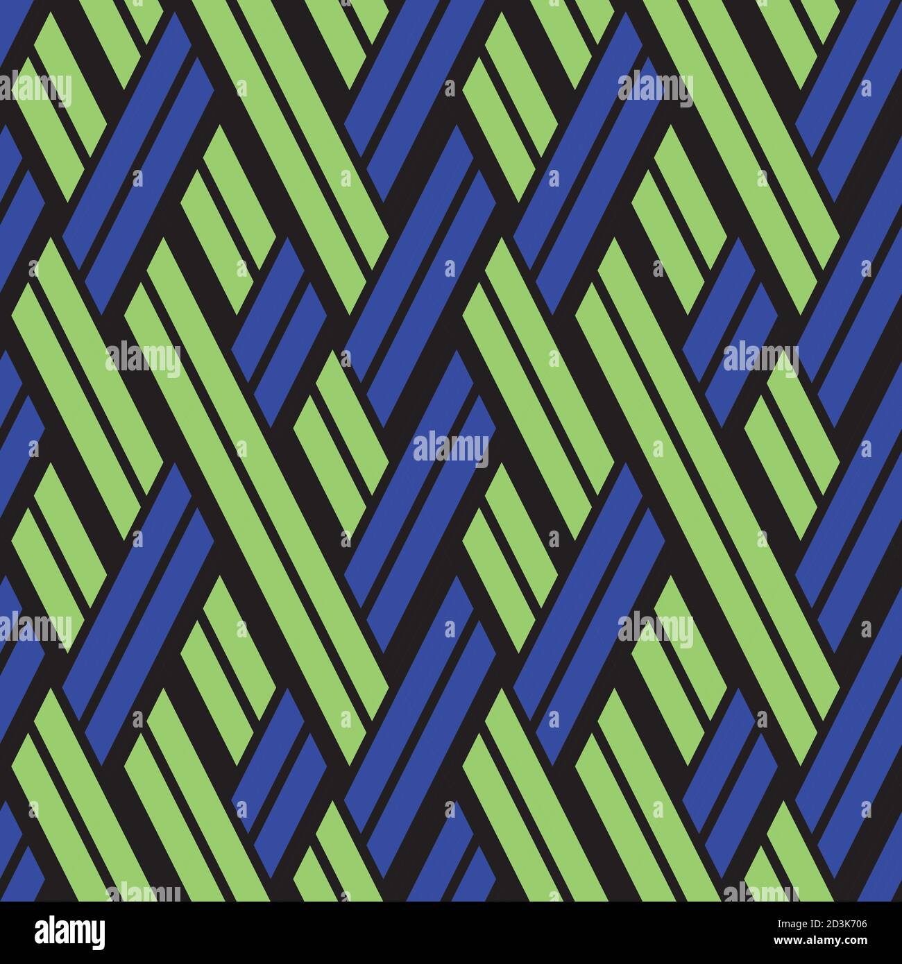 Seamless pattern with oblique colored segments Stock Vector