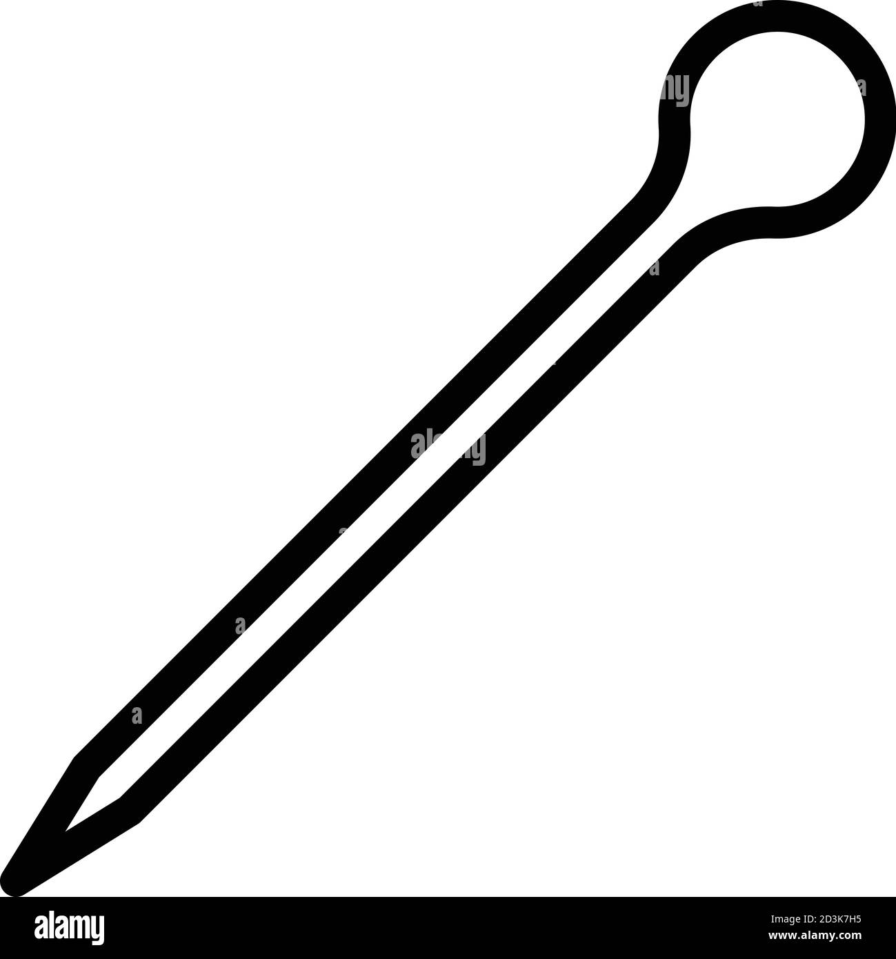 Toothpick icon, outline style Stock Vector Image & Art Alamy