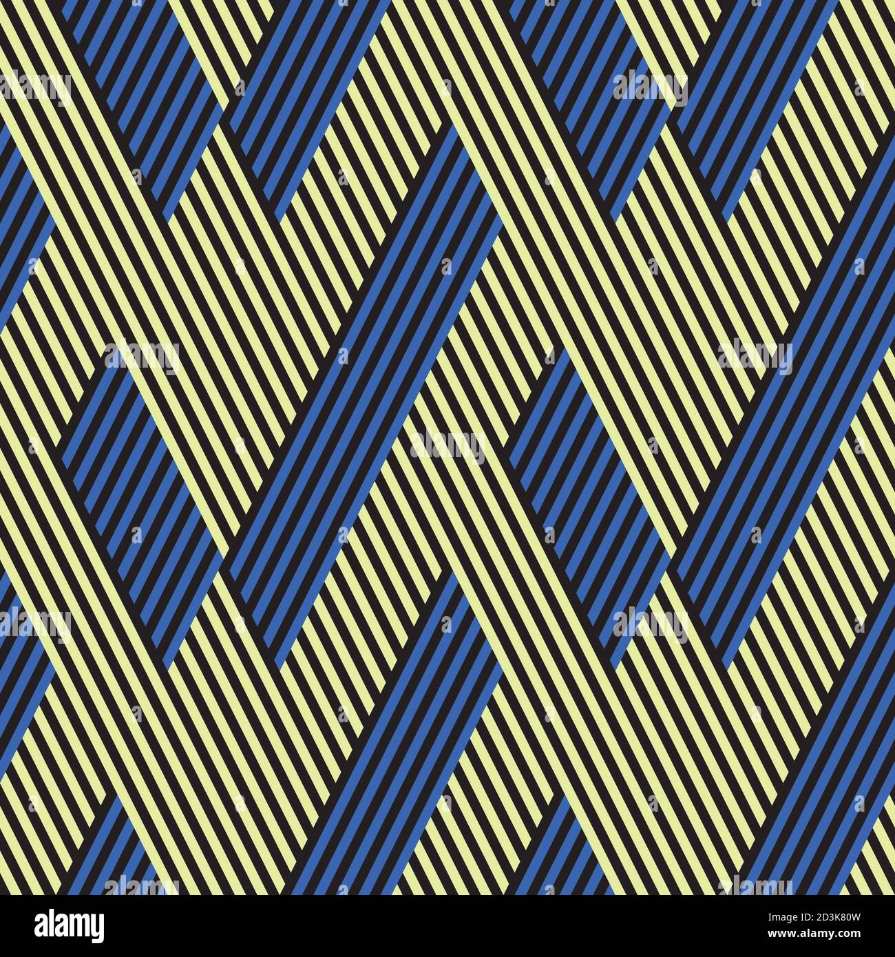 Seamless pattern with oblique colored segments Stock Vector