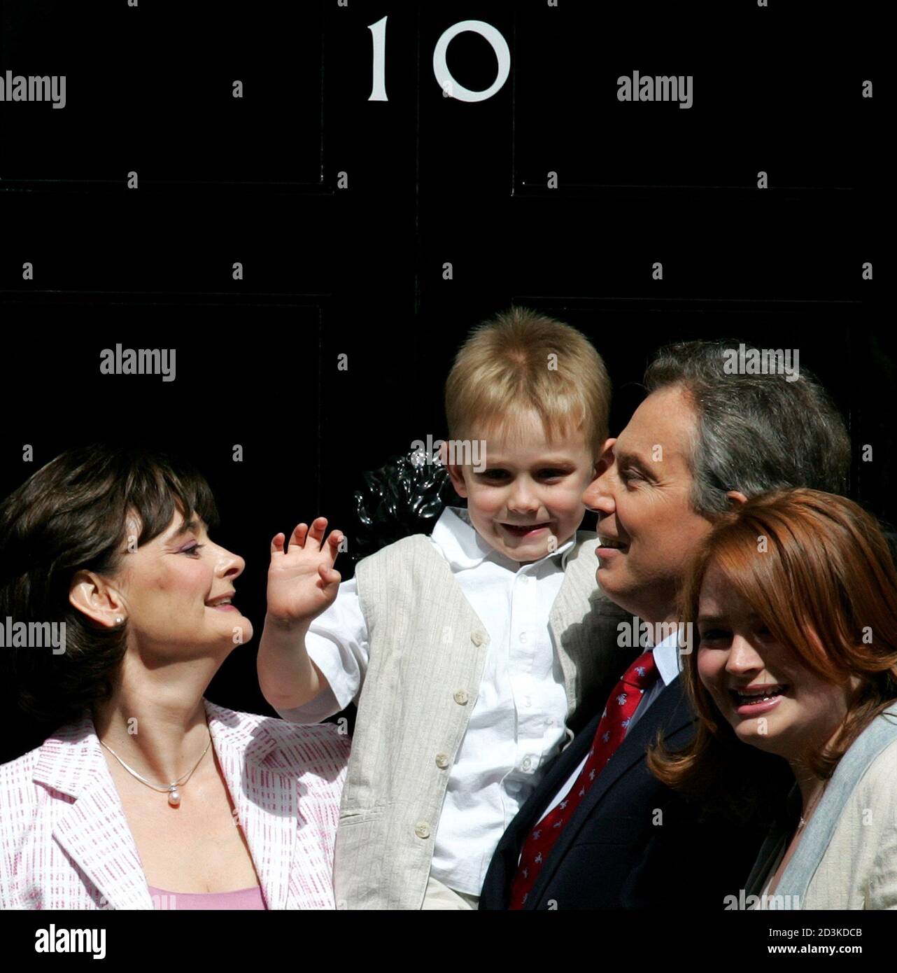 Cherie blair son hi-res stock photography and images - Alamy