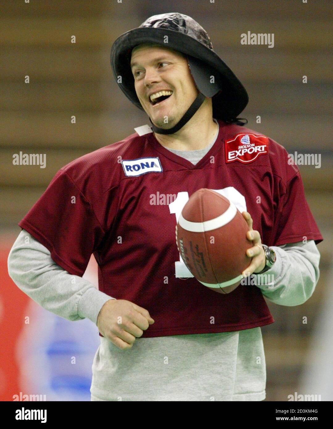 Montreal Alouettes kicker Terry Baker 