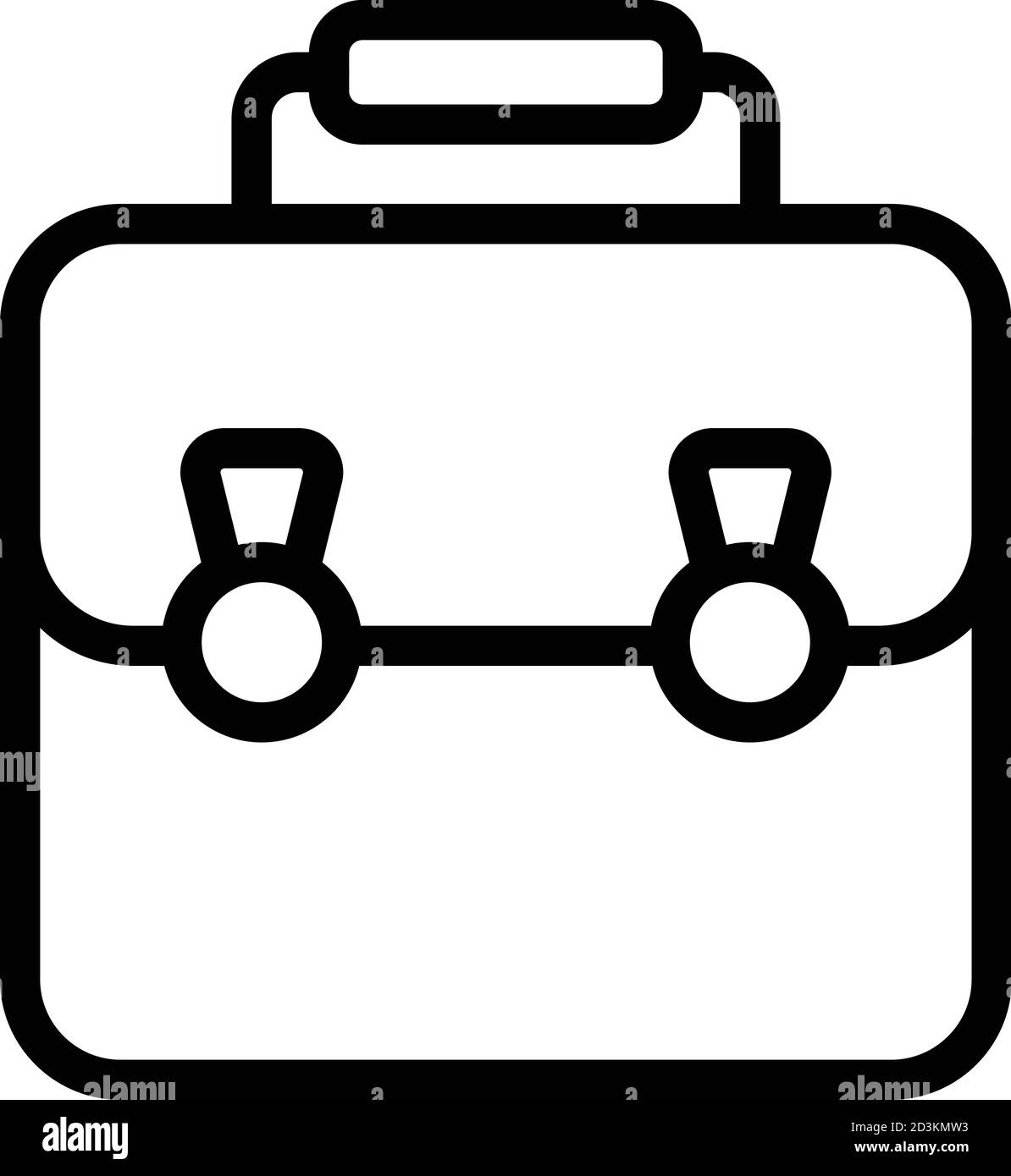 Leather laptop bag icon, outline style Stock Vector Image & Art - Alamy
