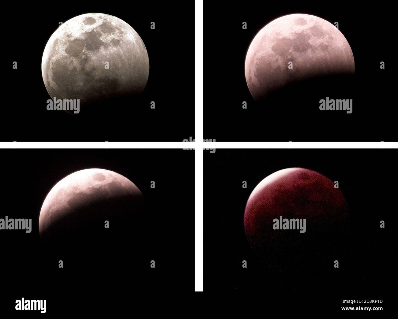 Phases of a lunar eclipse hires stock photography and images Alamy