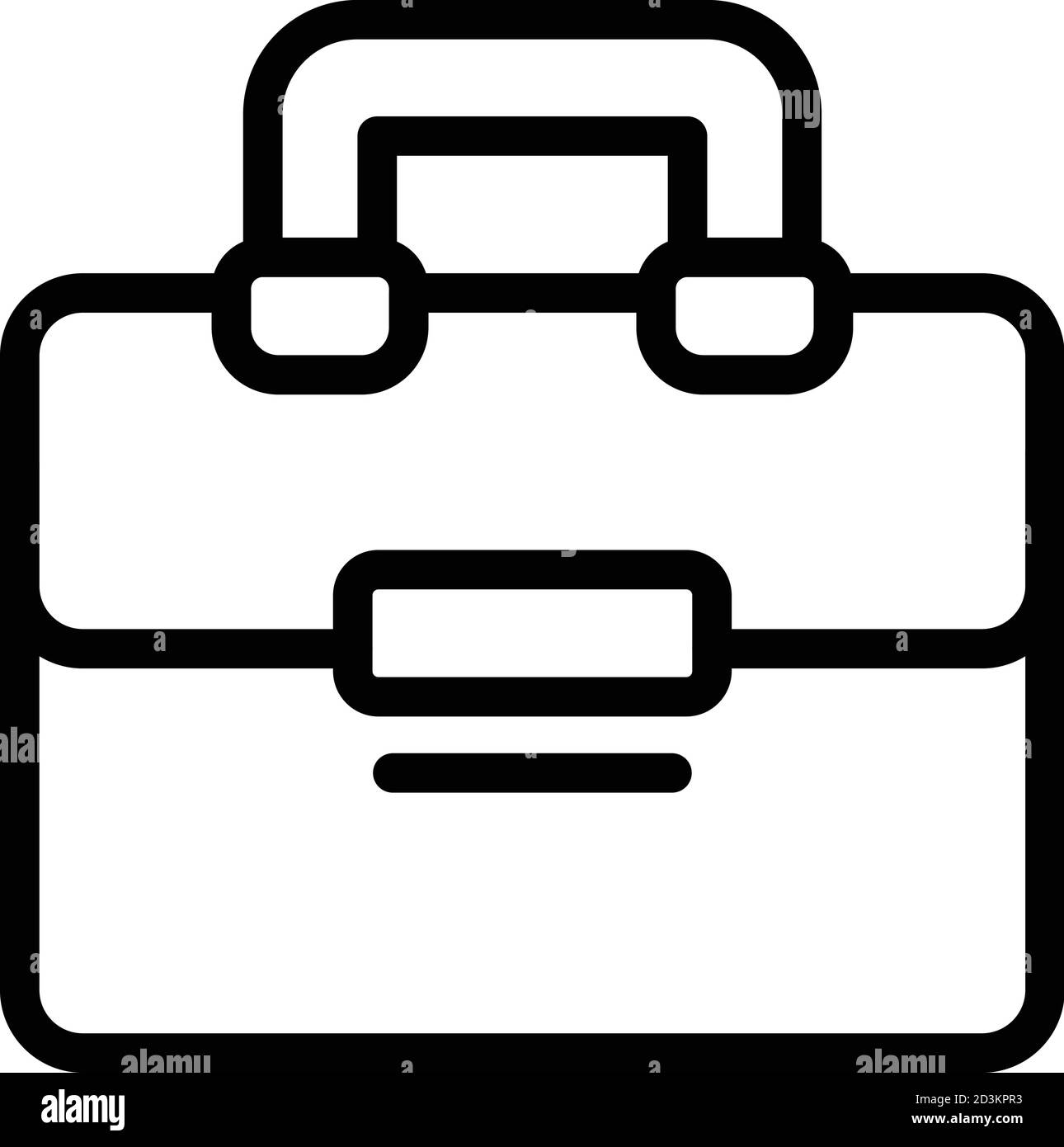 Satchel laptop bag icon, outline style Stock Vector Image & Art - Alamy