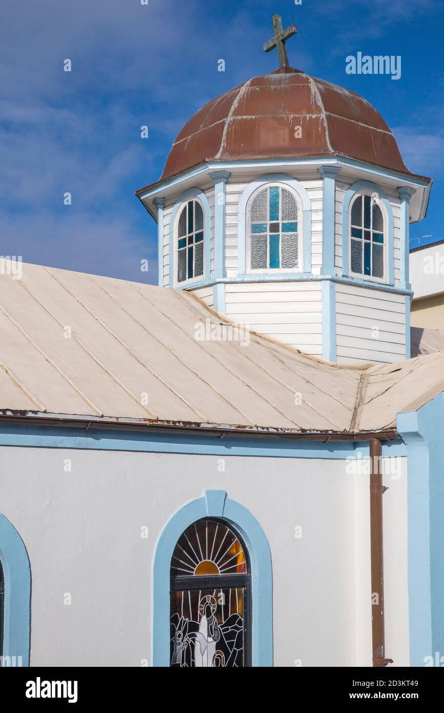 Caribbean, Bahamas, Providence Island, Nassau, Greek Orthodox Church Stock Photo