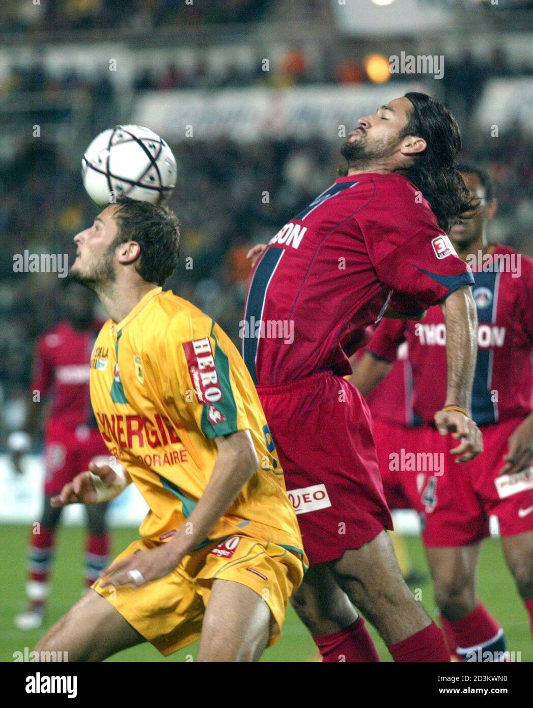 Mario Yepes Paris Saint Germain High Resolution Stock Photography And Images Alamy