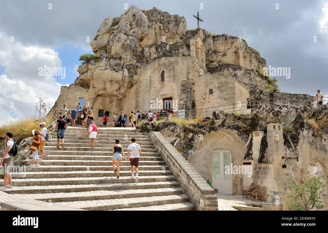 Church of Santa Maria di Idris, Sasso Caveoso, Sassi, Matera, Basilicata, Italy Stock Photo