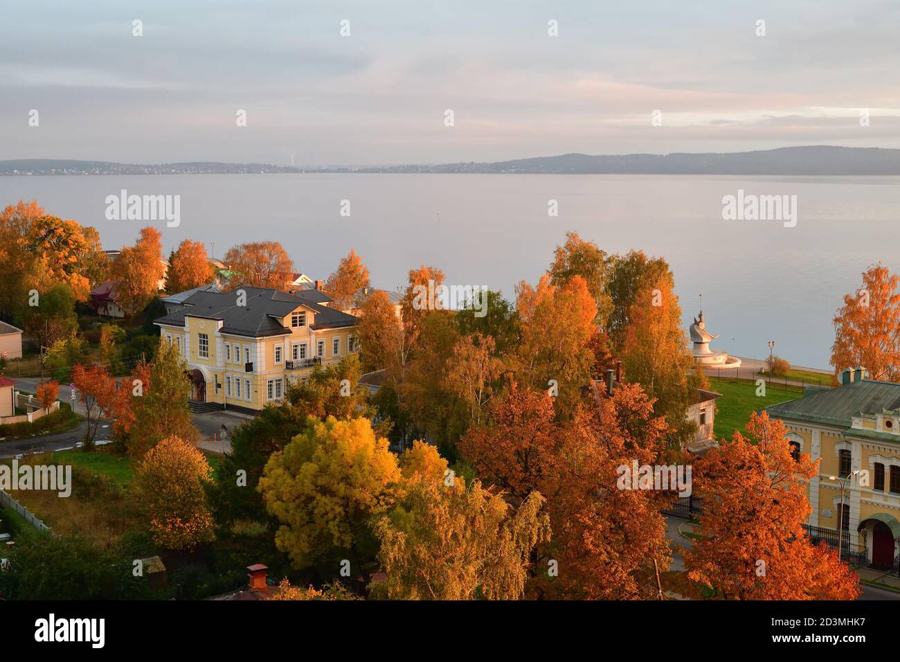View From Above On Petrozavodsk The Capital City Of The Republic Of View From Above On Petrozavodsk The Capital City Of The Republic Of