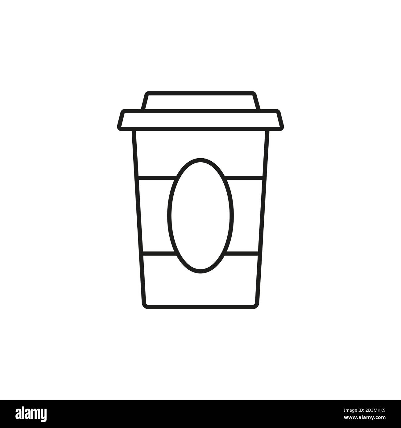 Coffee paper cup icon element of coffe icon for mobile concept and web ...