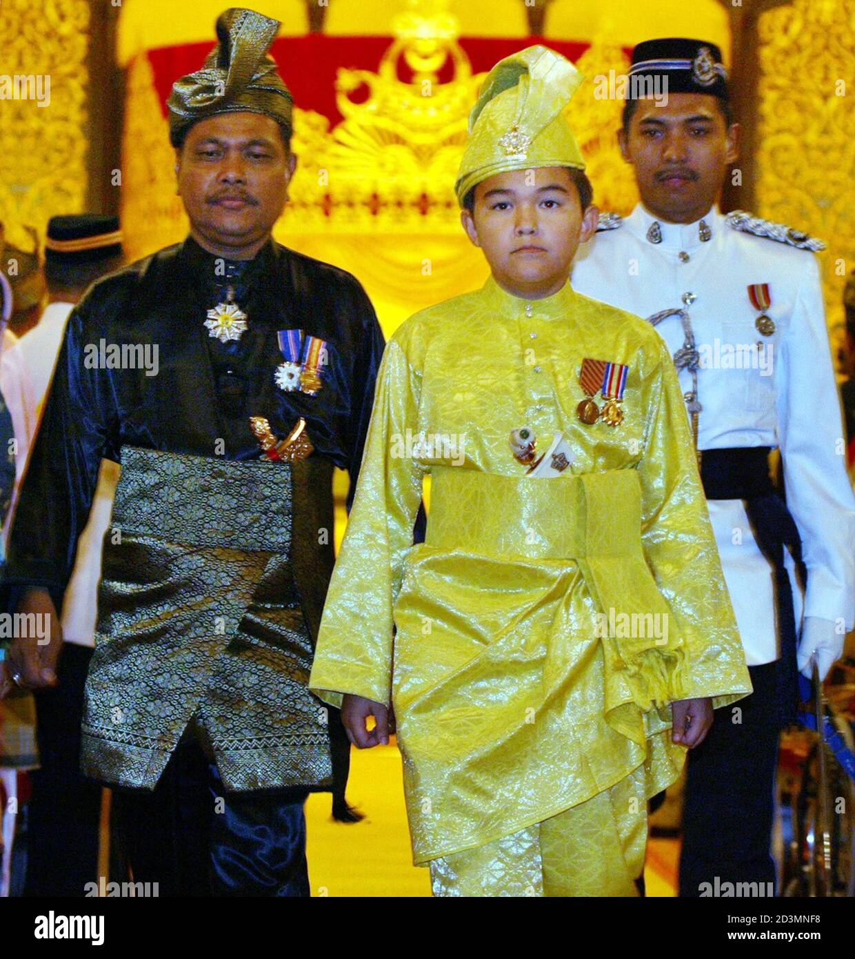 Malaysia S New Crown Prince For The State Of Selangor Tengku Amir Shah The Son Of The New Sultan Of Selangor Sultan Sharafuddin Idris Shah Leaves Alam Shah Palace March 8 2003 After