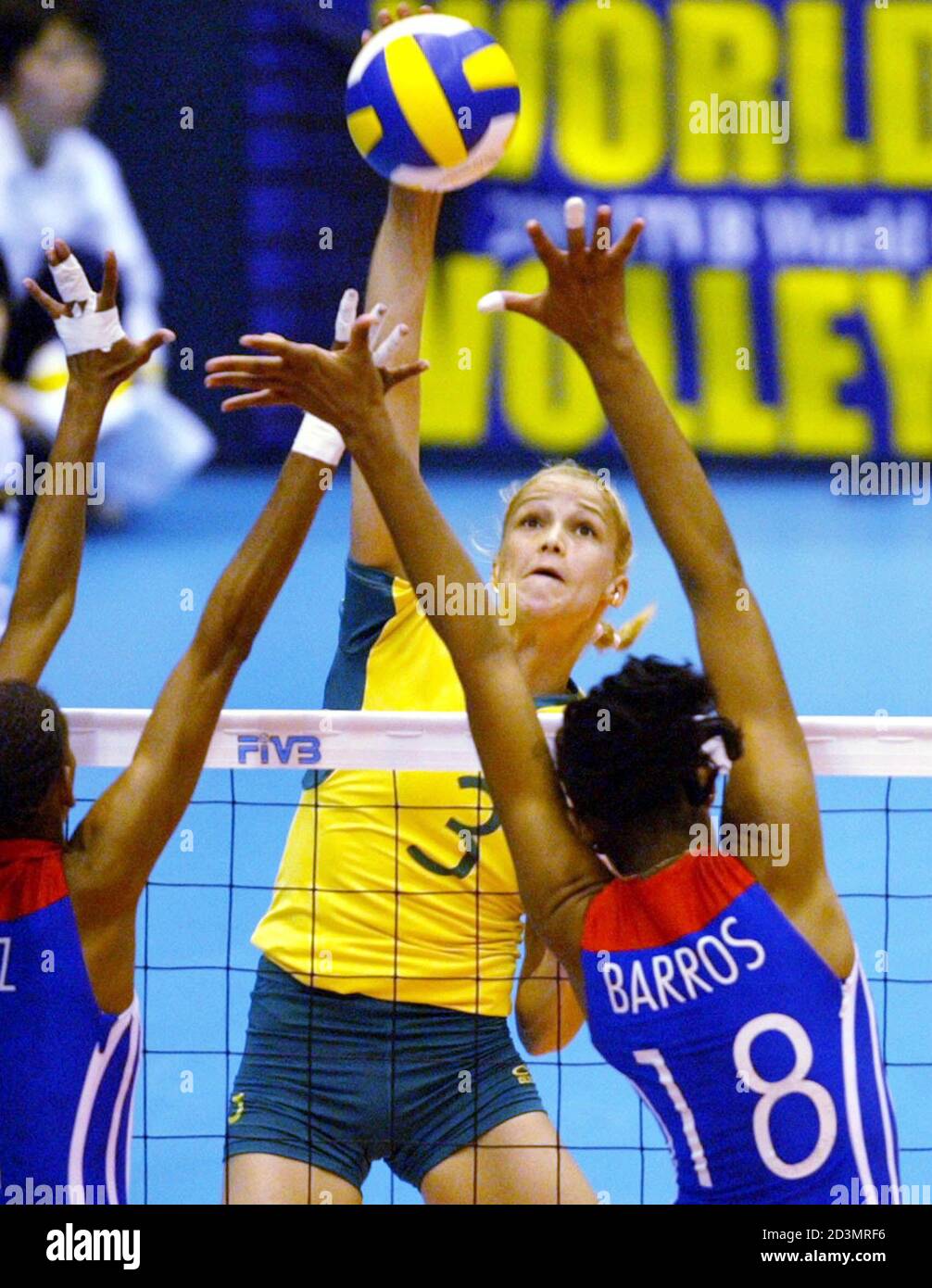 Volleyball spike defence hires stock photography and images Alamy