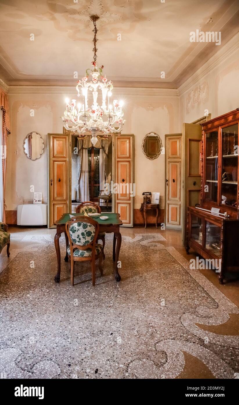 Italy Veneto Stra Stra: Villa Foscarini Rossi - Rooms of the villa ...