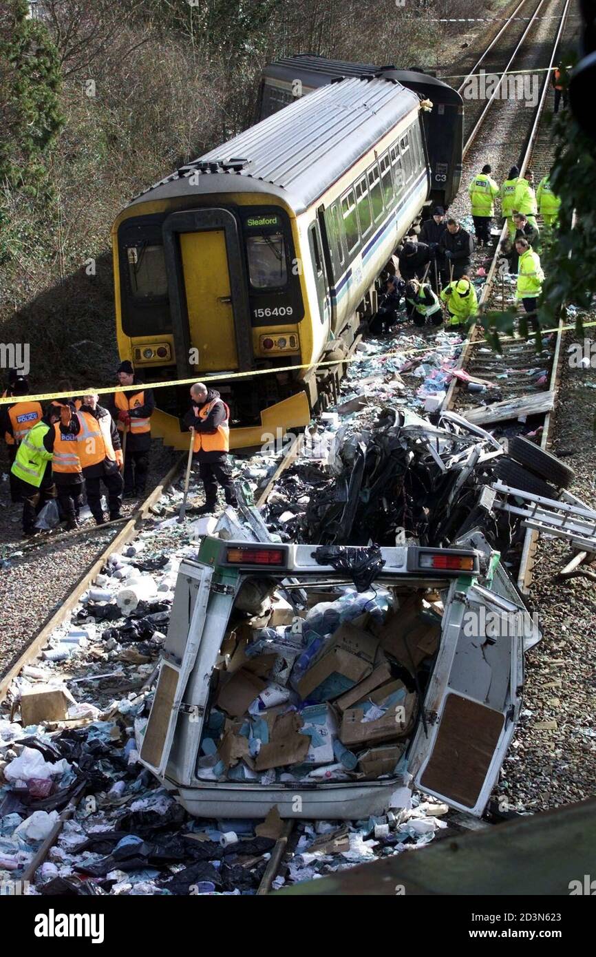 Selby train crash hires stock photography and images Alamy