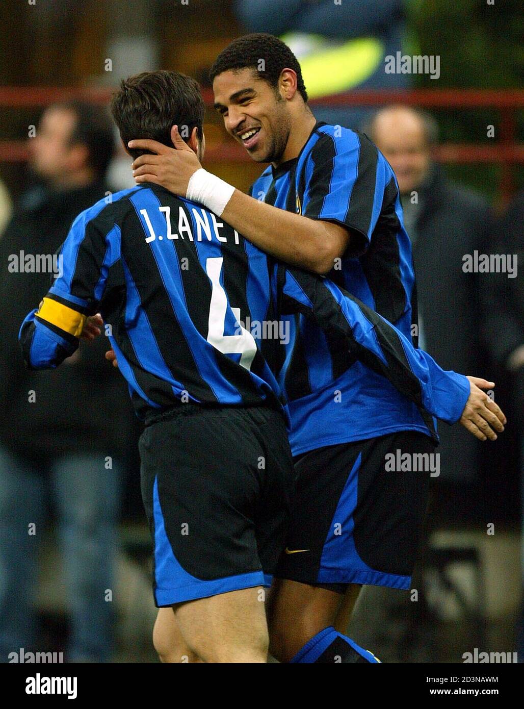 Maillot Extérieur Inter Milan 2007-2008 - Centenaire - Neuf Avec étiquettes - ZANETTI, ADRIANO...