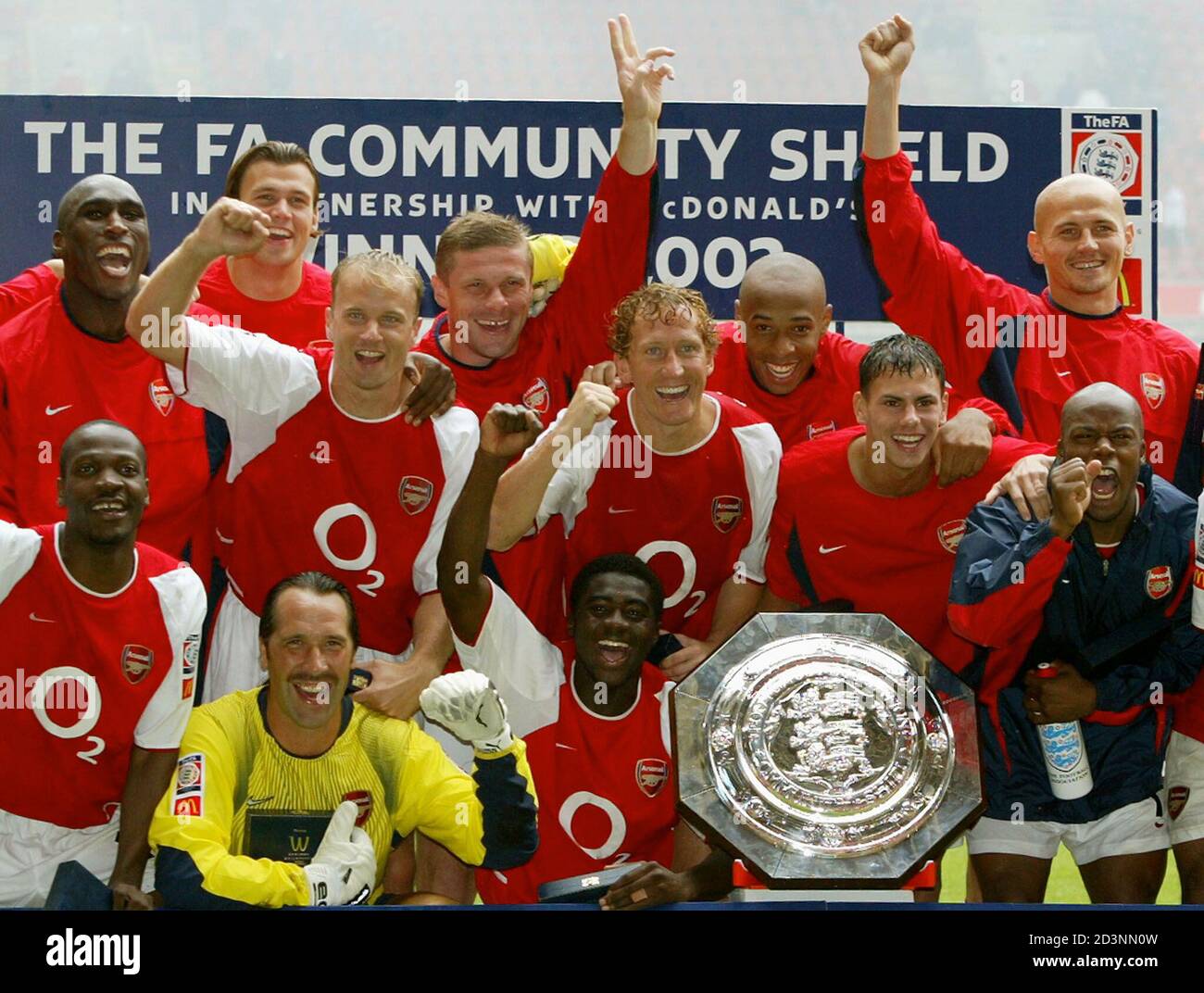 FA Charity Shield 2002 Arsenal v Liverpool FA Charity Shield 2002 Arsenal v Liverpool