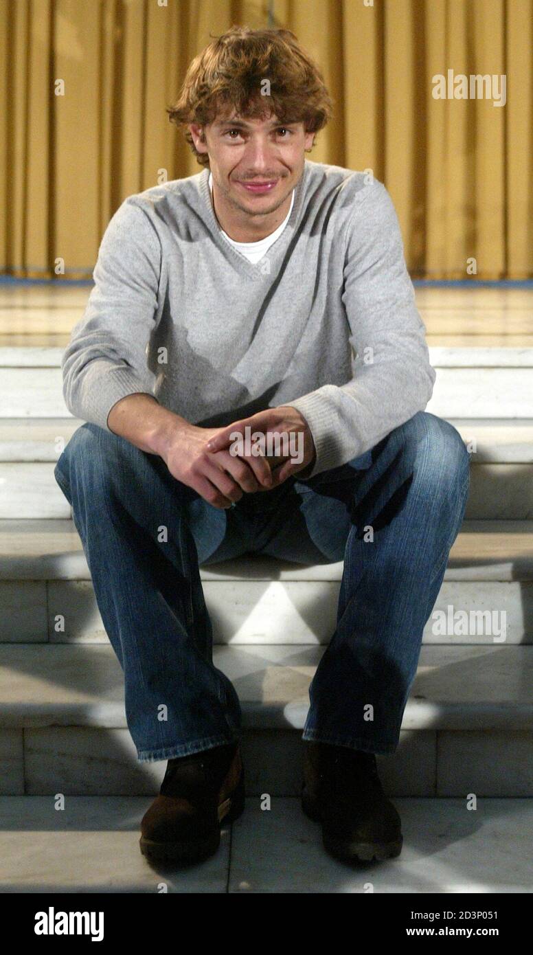 Italian Actor Giorgio Pasotti Poses For The Media During A Photocall Of The Participants Of The Shooting Stars 2005 Competition In In Berlin February 12 2005 Twenty One Young Actors Nominated By Members