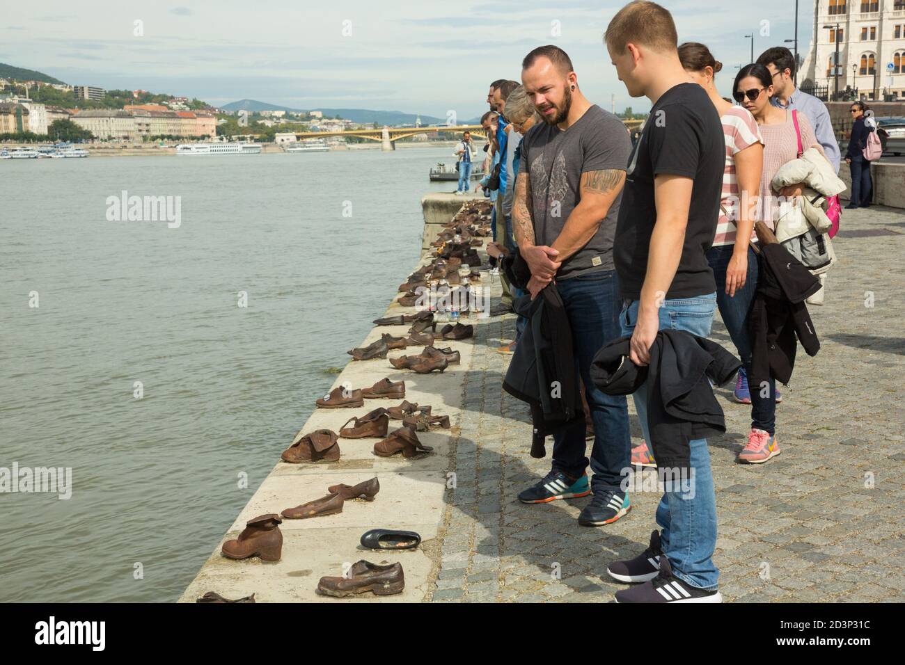 Shoes On The Danube Bank High Resolution Stock Photography And Images Alamy