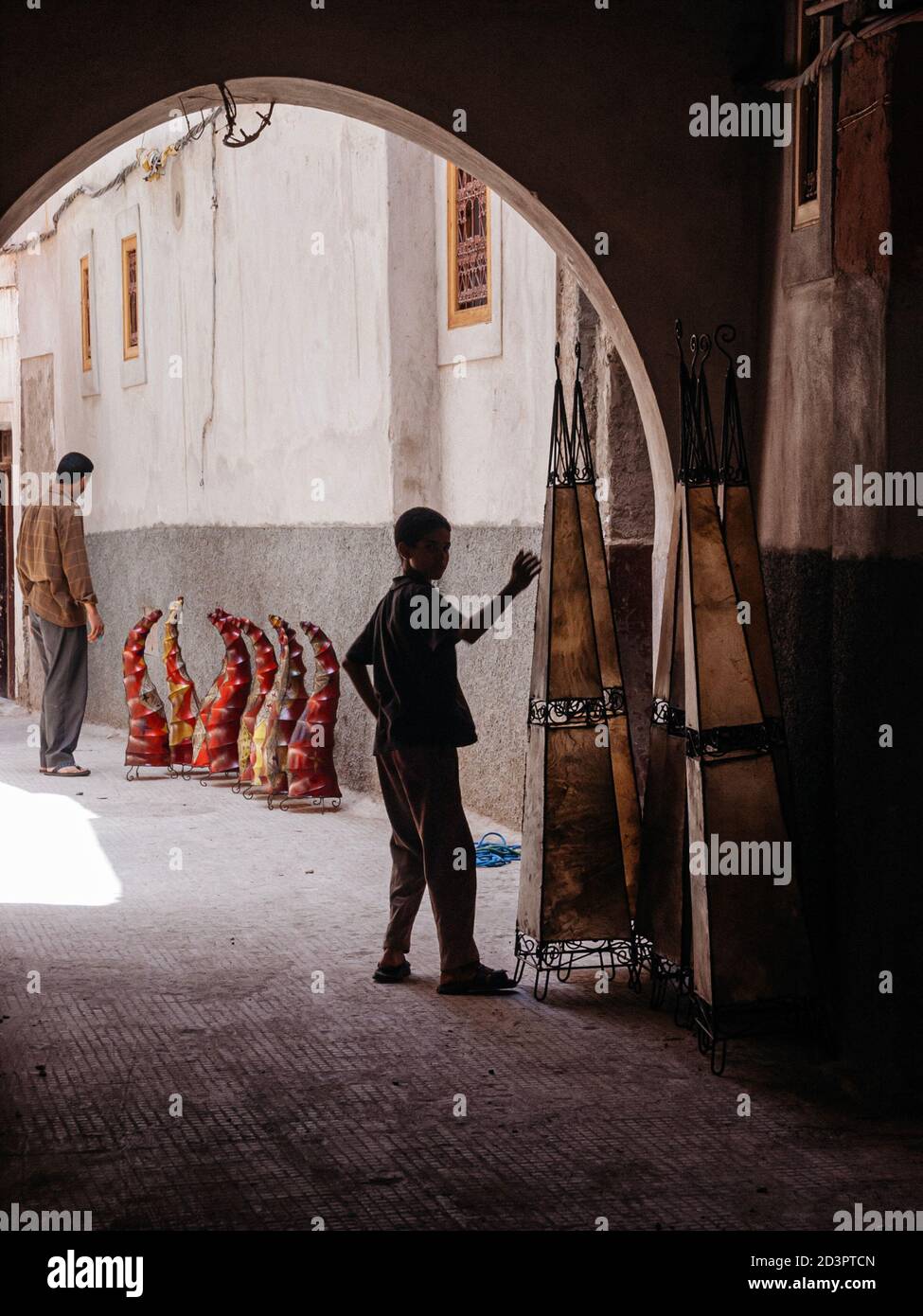 The medina in Marrakech’s old city Stock Photo Alamy