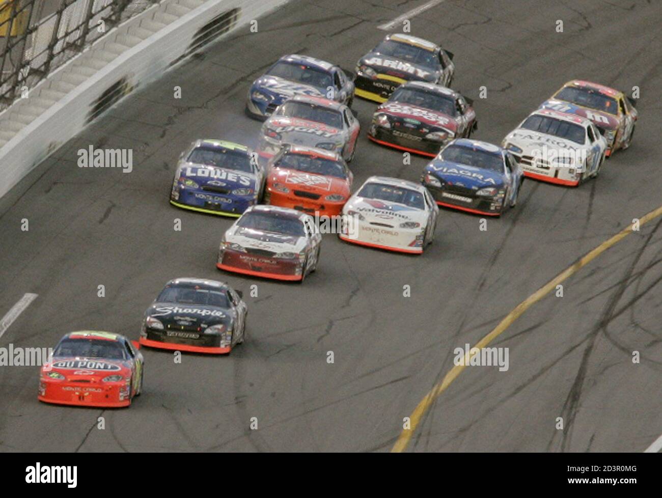 Nascar final lap flag hi-res stock photography and images - Alamy