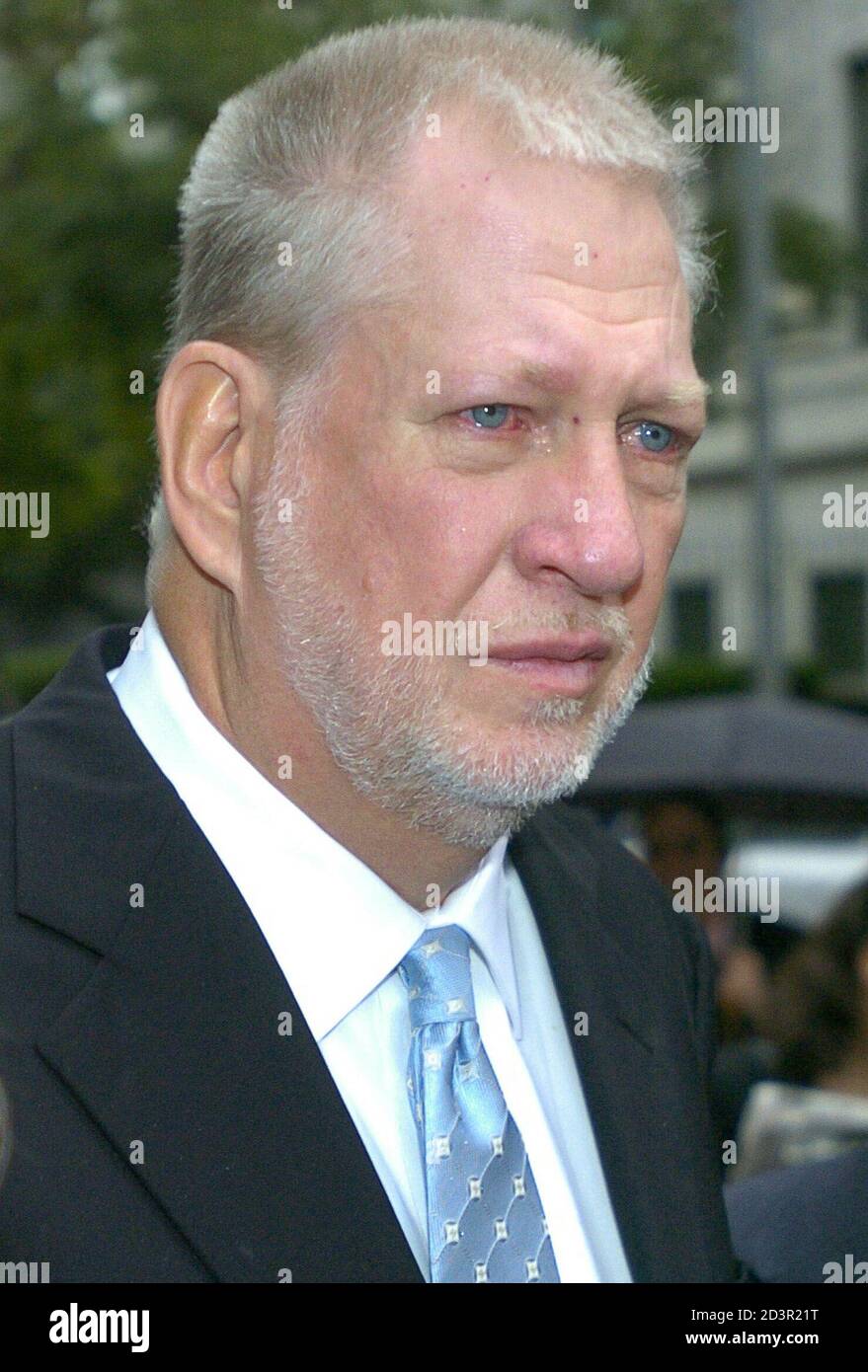 Former WorldCom Inc. CEO Bernard Ebbers departs from the U.S. Federal Court  after being sentenced to 25 years in prison, in New York July 13, 2005. [ Ebbers, the folksy entrepreneur who built