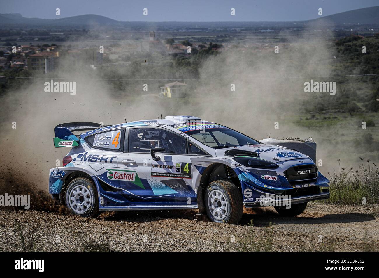 04 Lappi Esapekka Fin Ferm Janne Fin Ford Fiesta Wrc M Sport Ford Wrt Action During The Rally Italia Sardegna 6th Round Of The Fia Wrc Championship From October 8 To
