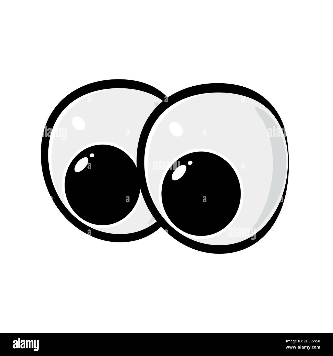Cartoon eyes for comic caricature. Vector illustration isolated on white. Simplicity clipart for designing animals or humans in funny mood expression Stock Vector Image & Art - Alamy Cartoon eyes for comic caricature. Vector illustration isolated on white. Simplicity clipart for designing animals or humans in funny mood expression Stock Vector Image & Art - Alamy