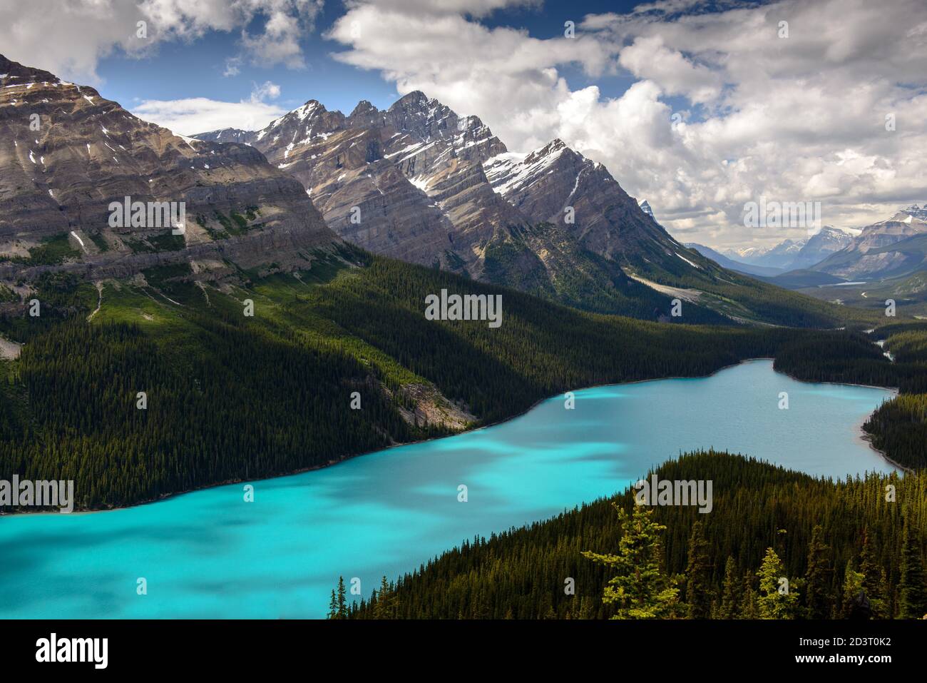 Peyto Lake in Banff, Canadian Rockies Stock Photo - Alamy