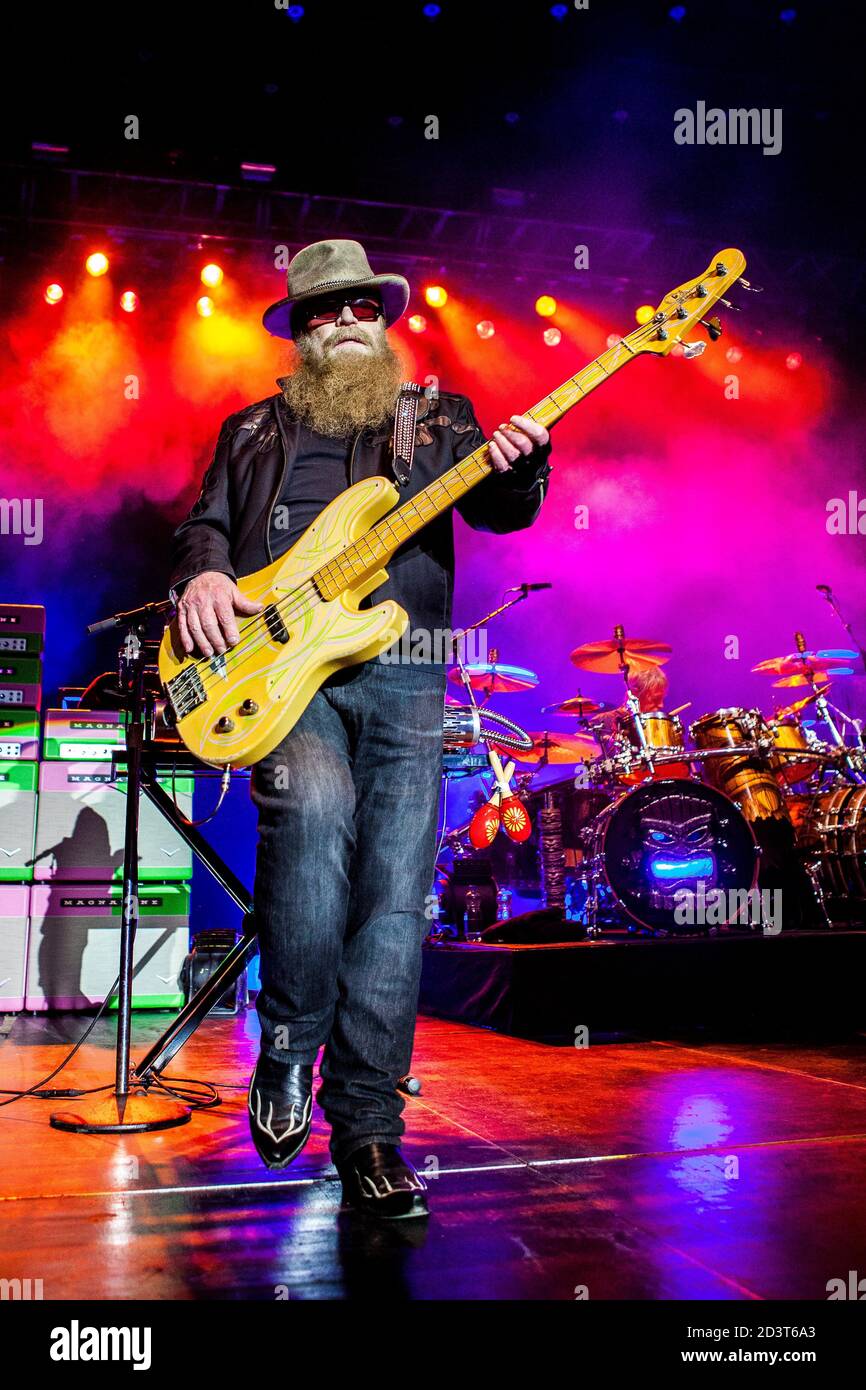 Aarhus, Denmark. 13th, July 2016. The American rock band ZZ Top