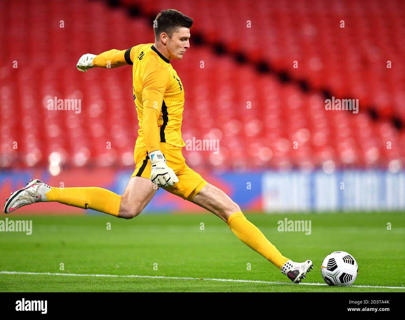 England goalkeeper Nick Pope during the international friendly match at  Wembley Stadium, London Stock Photo - Alamy