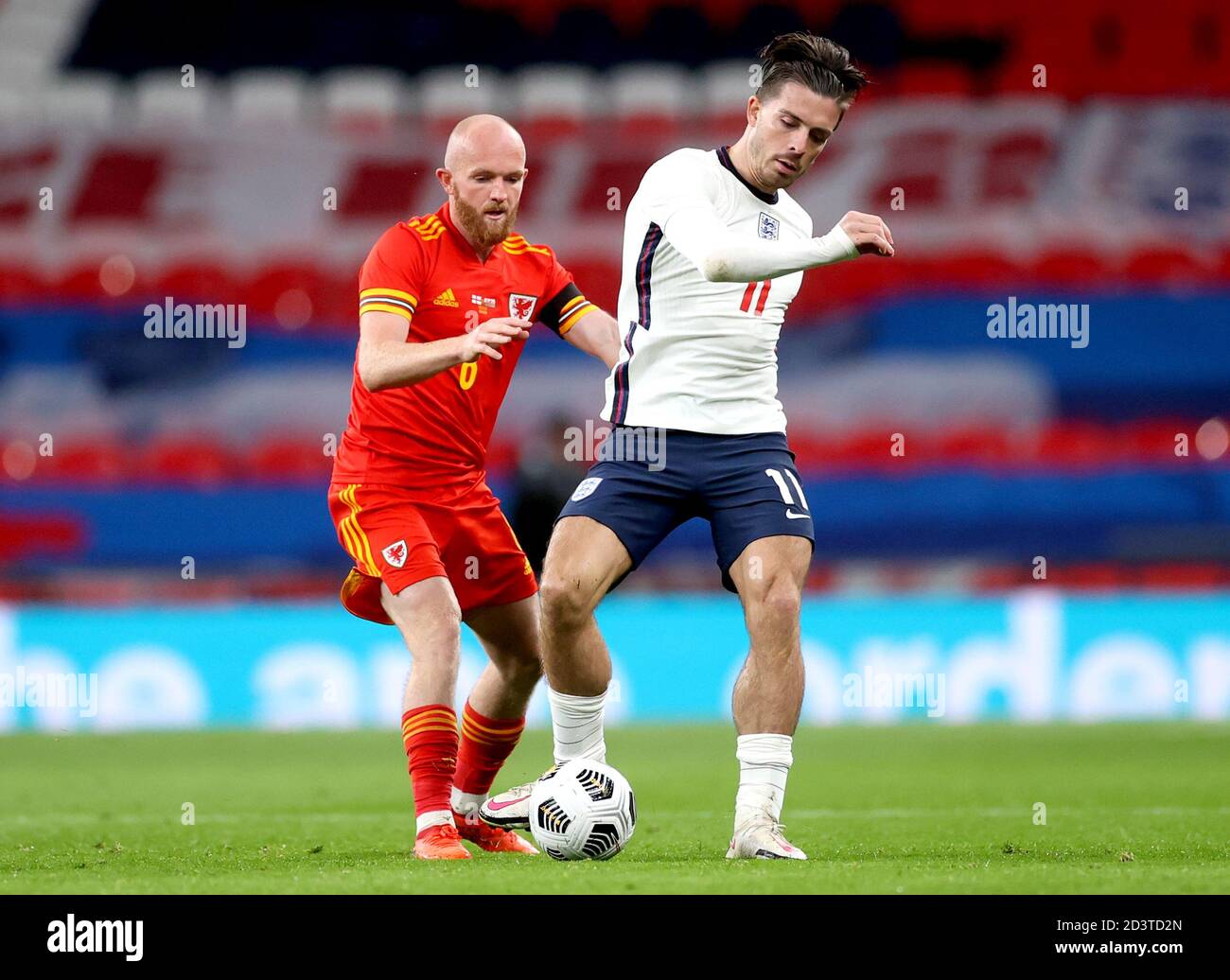 Wales Jonathan Williams Left And England S Jack Grealish Battle For The Ball During The International Friendly Match At Wembley Stadium London Stock Photo Alamy Wales Jonathan Williams Left And England S Jack Grealish Battle For The Ball During The International Friendly Match At Wembley Stadium London Stock Photo Alamy