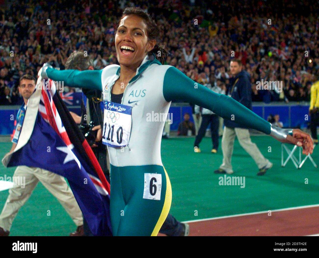 Sydney 2000 olympics athletics womens 400m final hires stock