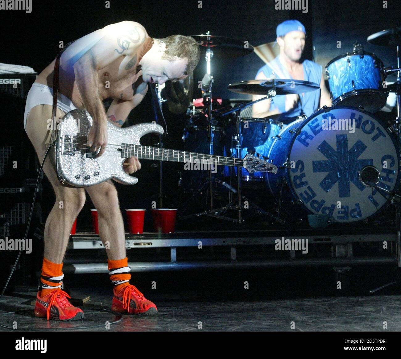 Red hot chili peppers drummer hires stock photography and images Alamy