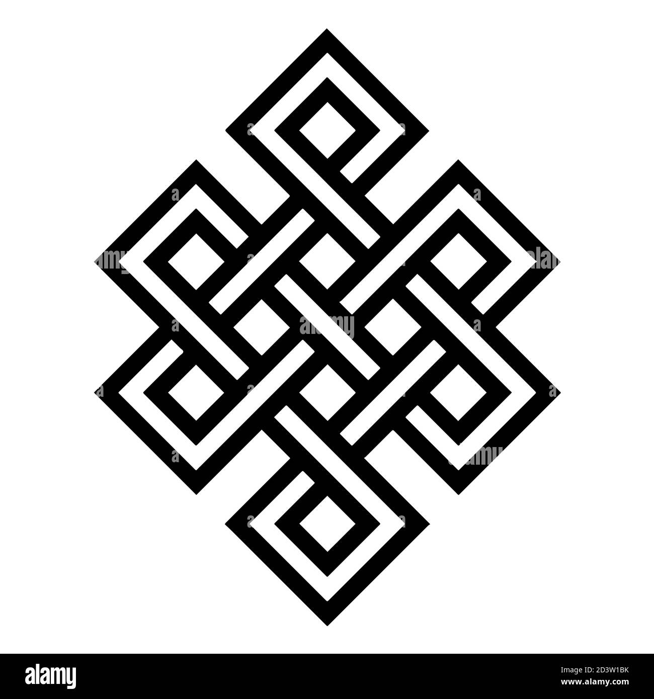 Endless Knot Stock Photo