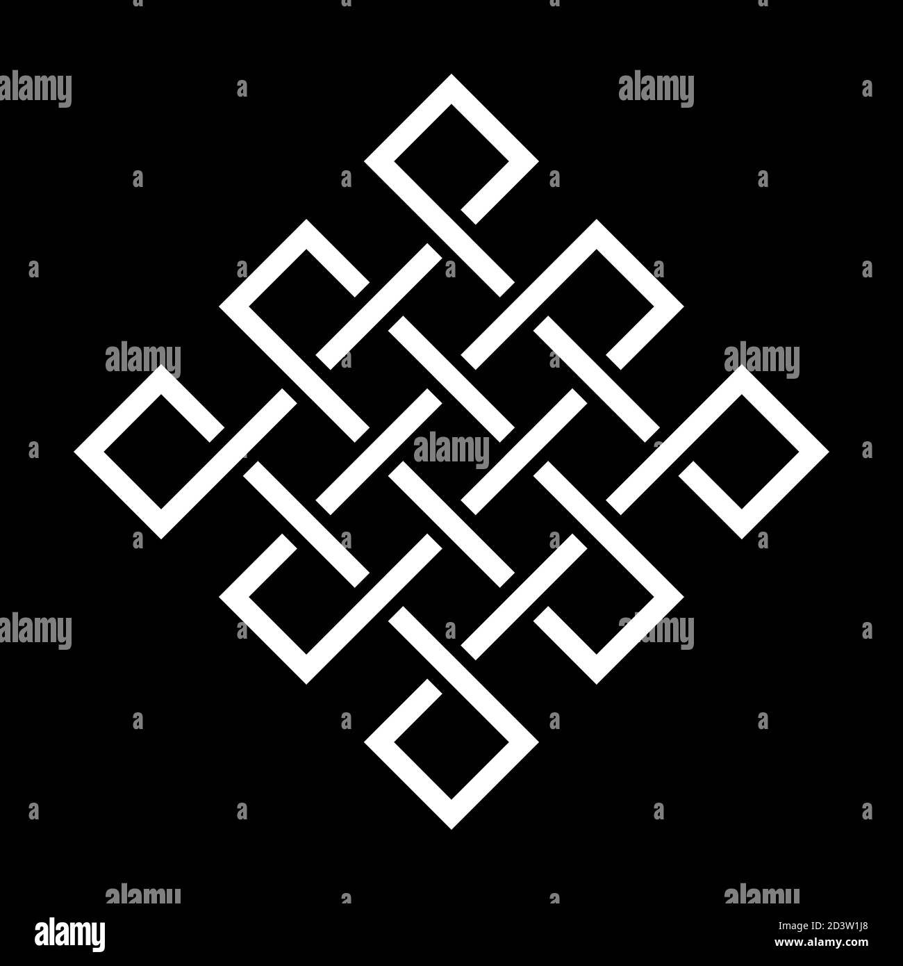 Endless Knot Stock Photo