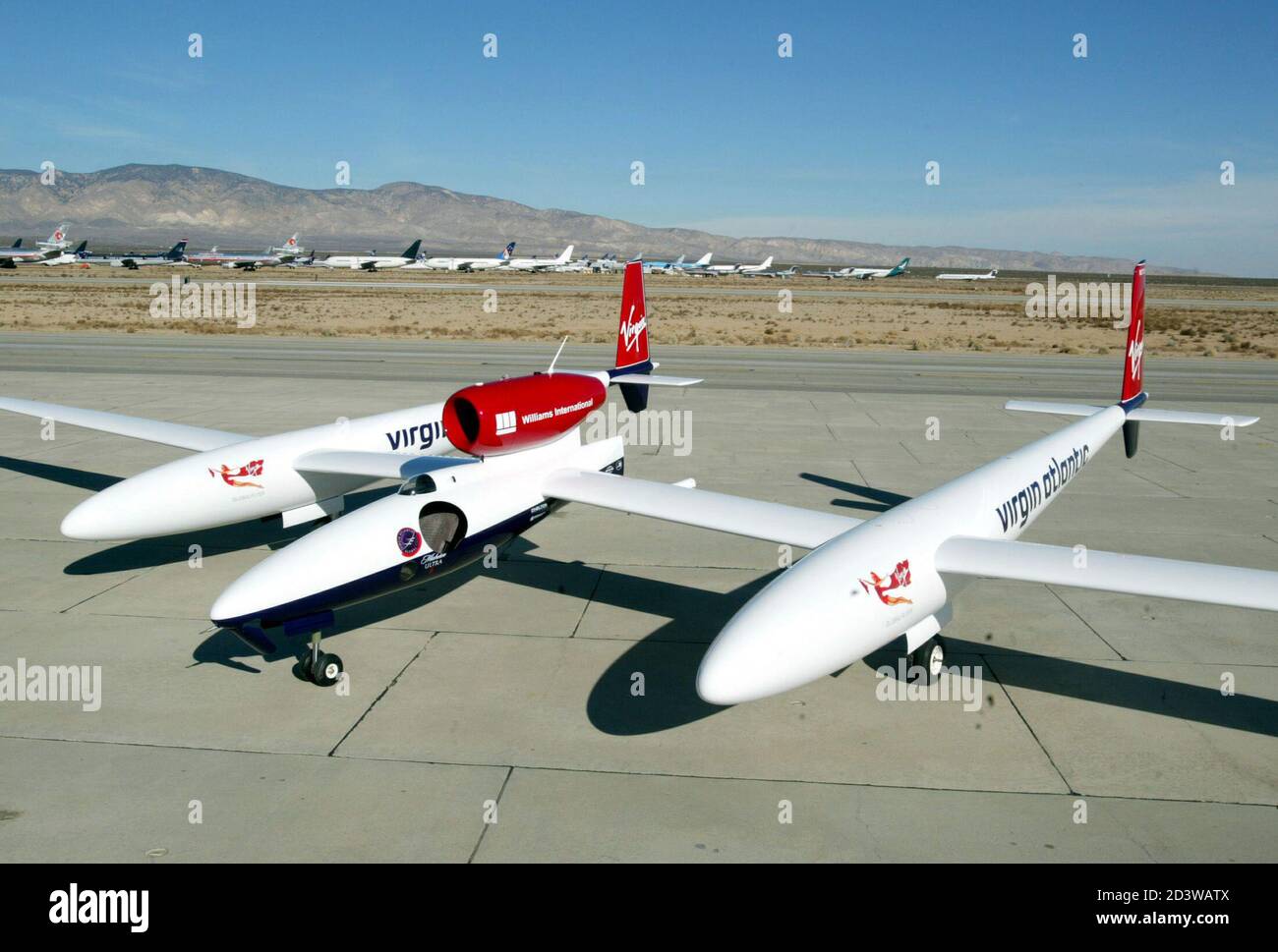 Virgin atlantic globalflyer pilot steve hi-res stock photography and images  - Alamy