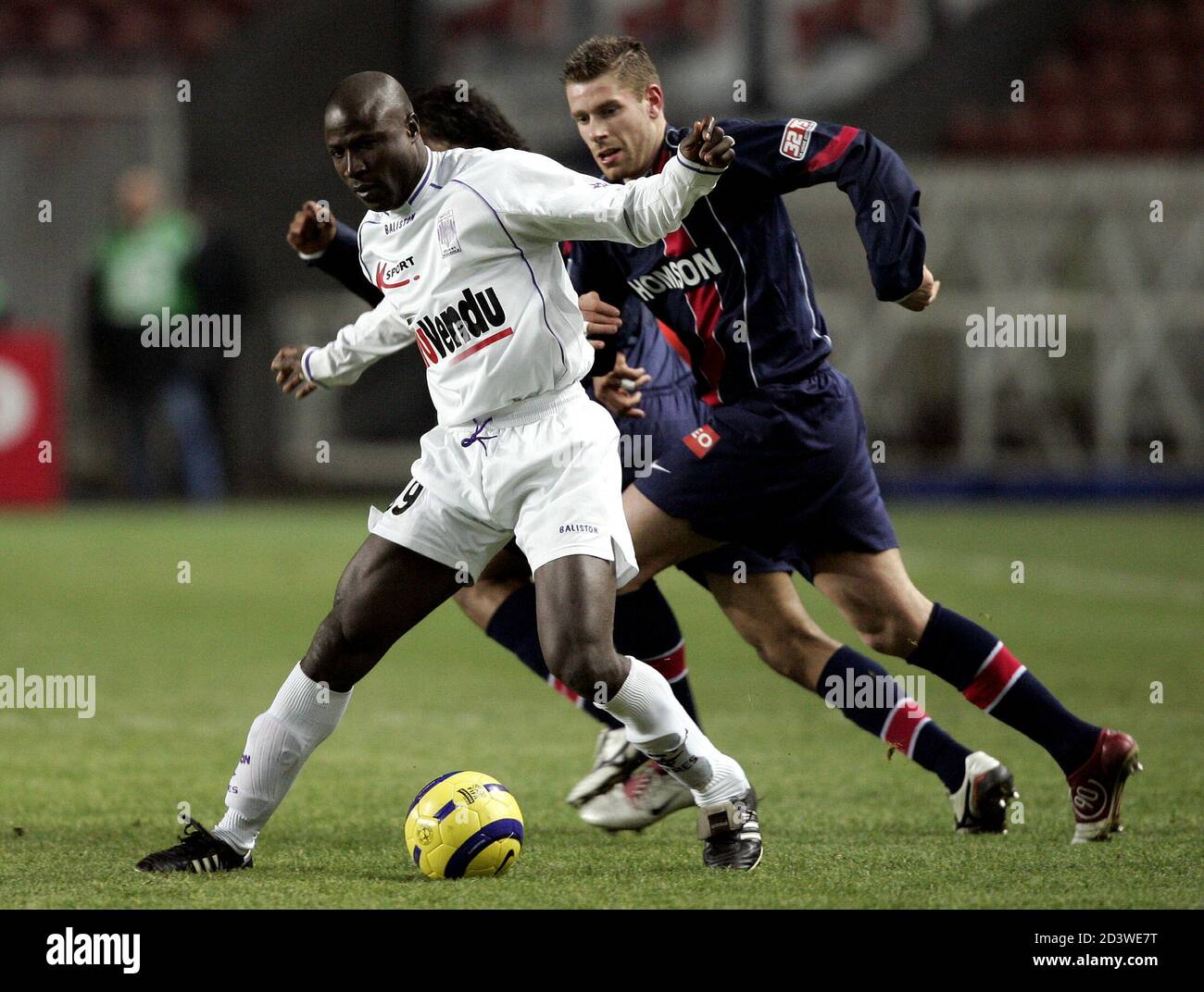 Carte Joueur PSG Sylvain Armand - Saison 2005/2006 - Paris Saint-Germain