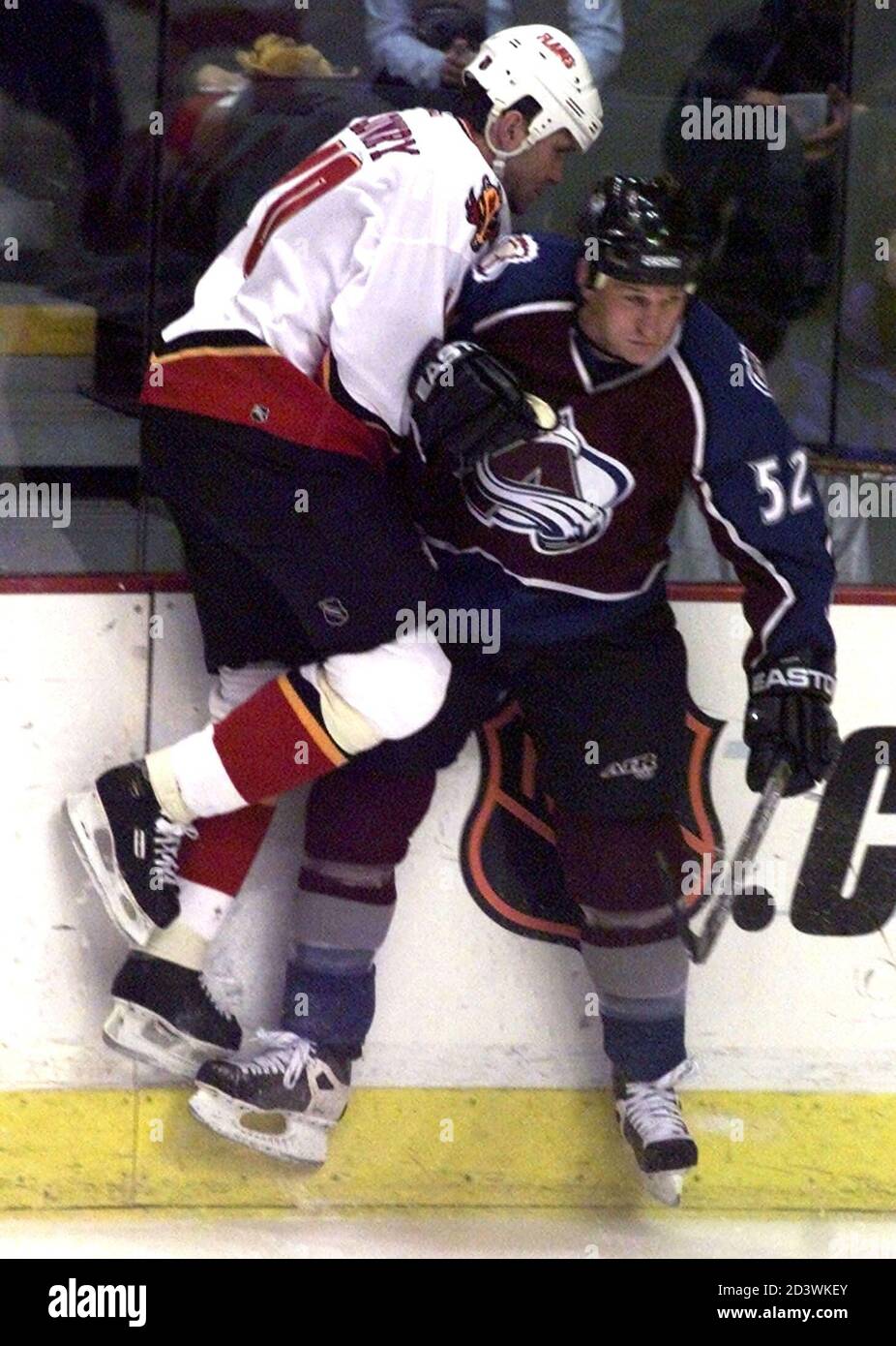 Colorado avalanche defenseman adam foote hi-res stock photography and ...