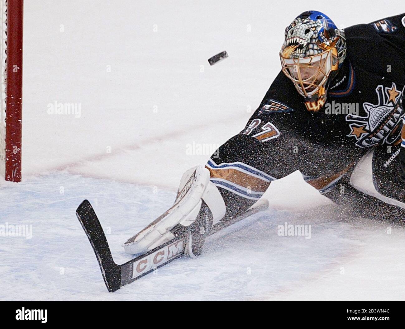 Washington Capitals goalie Olaf Kolzig 