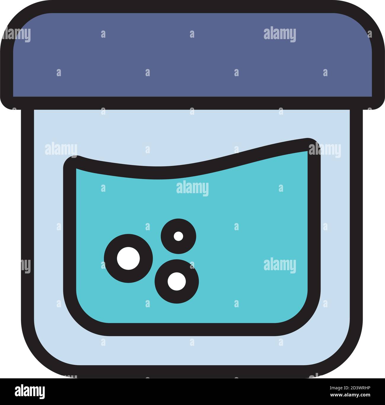 chemistry tube design, science and laboratory theme Vector illustration ...
