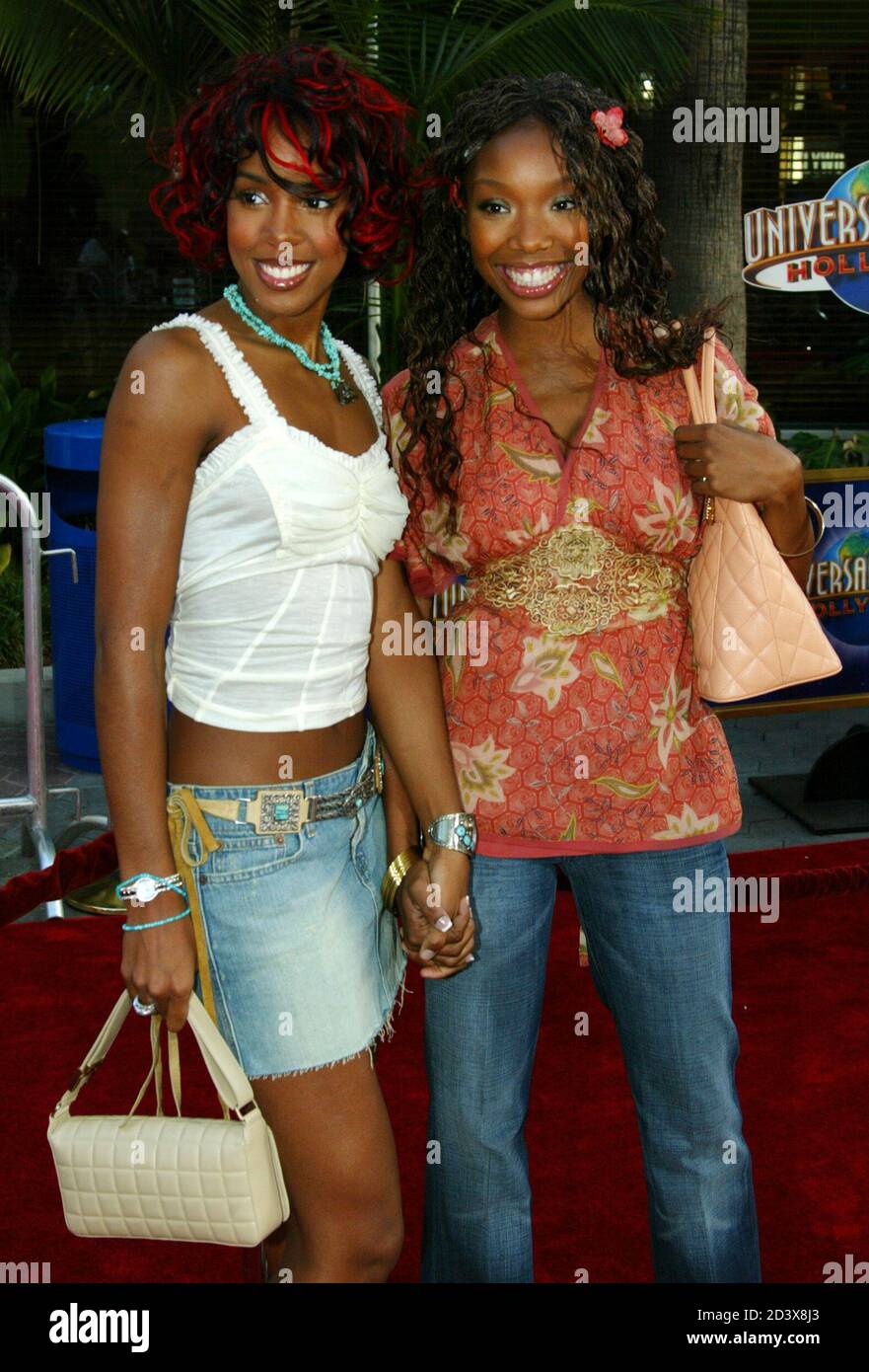 Kelly rowland and brandy hires stock photography and images Alamy