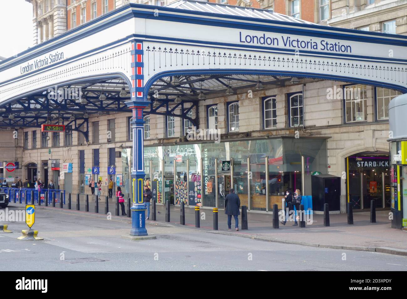 Victoria Station, London, England, United Kingdom Stock Photo