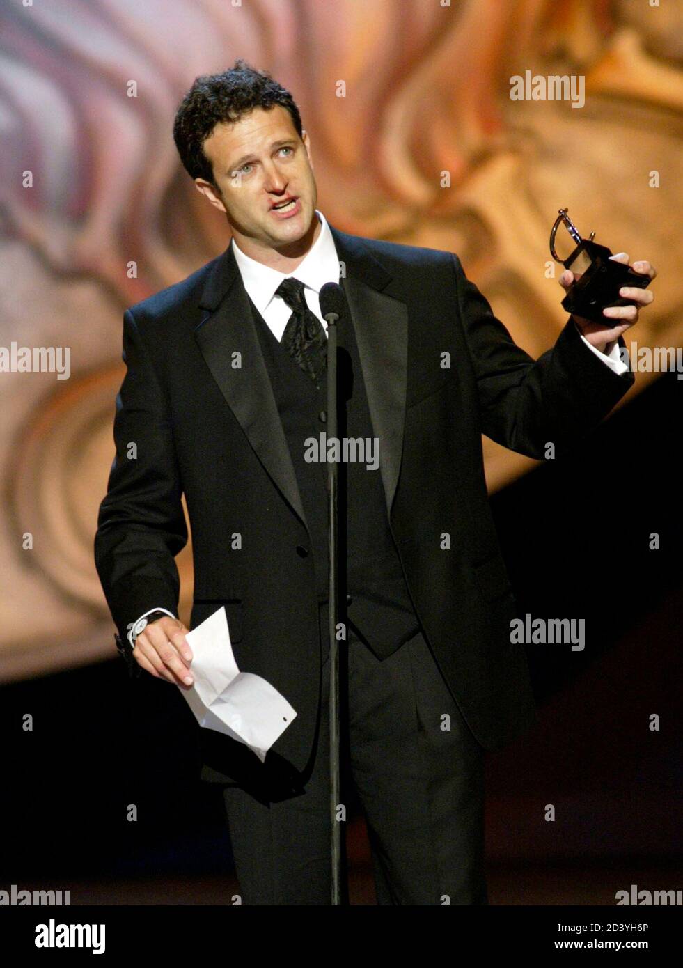 Greg Kotis Accepts His 2002 Tony Awards For Best Book Of As Musical For 
