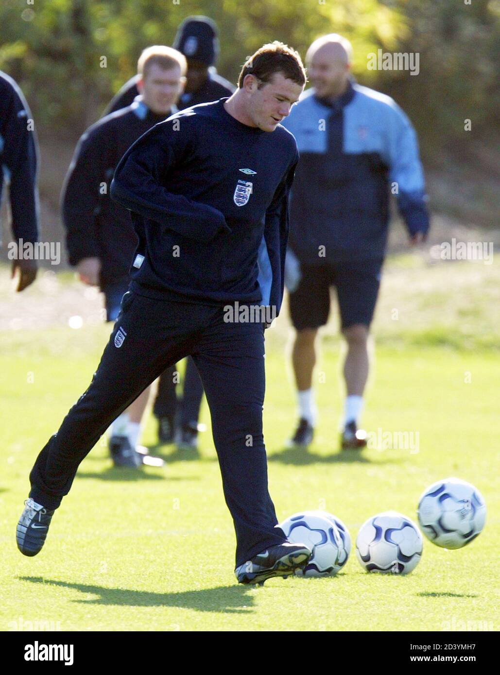 Wayne Rooney Everton 2004 High Resolution Stock Photography And Images Alamy